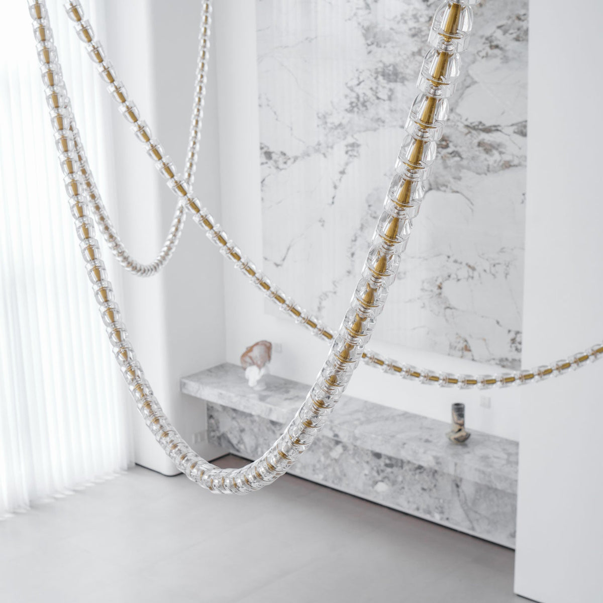 Gabriel Gold Chandelier