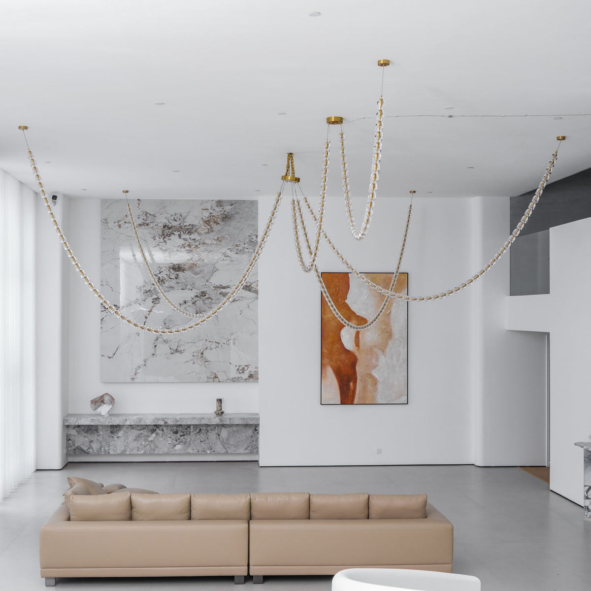 Gabriel Gold Chandelier
