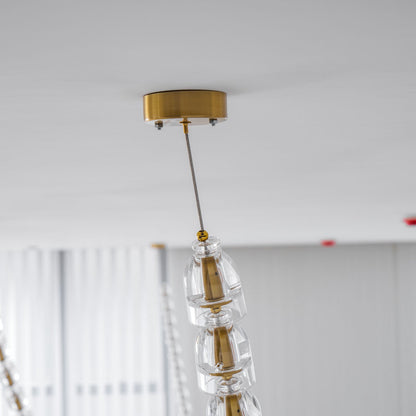 Gabriel Gold Chandelier