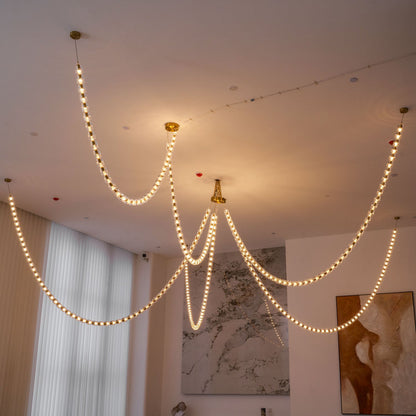 Gabriel Gold Chandelier