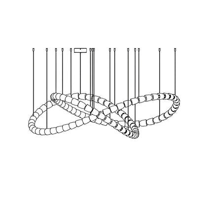 Gabriel Gold Chandelier