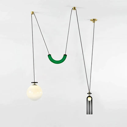Geometric Shape Art Modern Chandelier