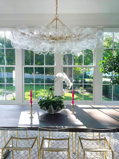 Glass Ball Bubbles Chandelier