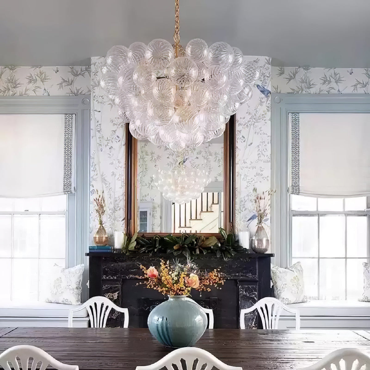 Glass Ball Bubbles Chandelier