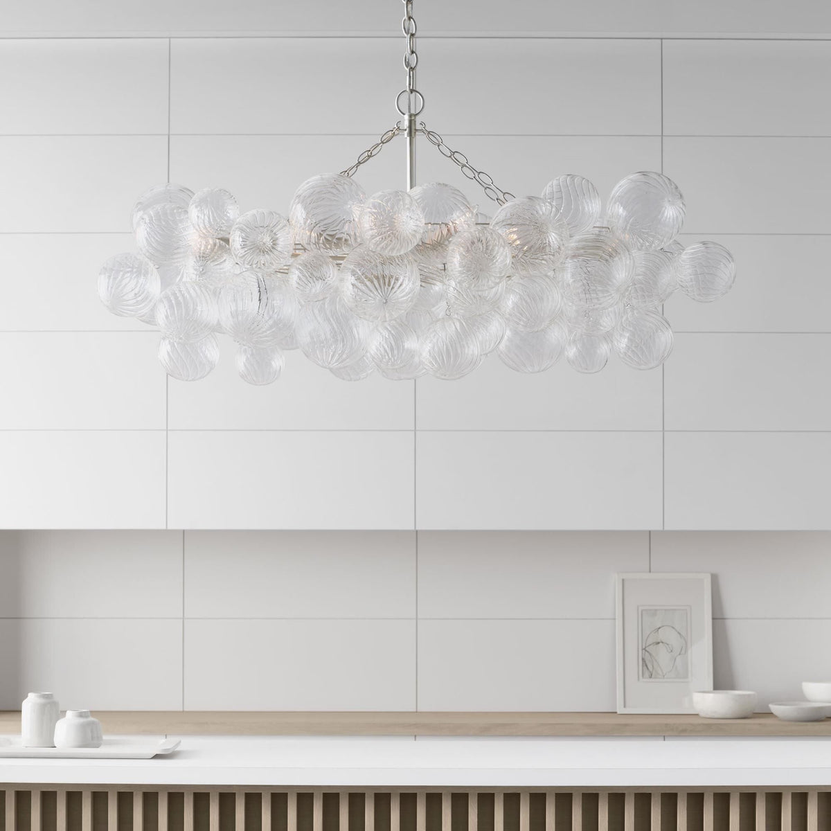 Glass Ball Bubbles Chandelier