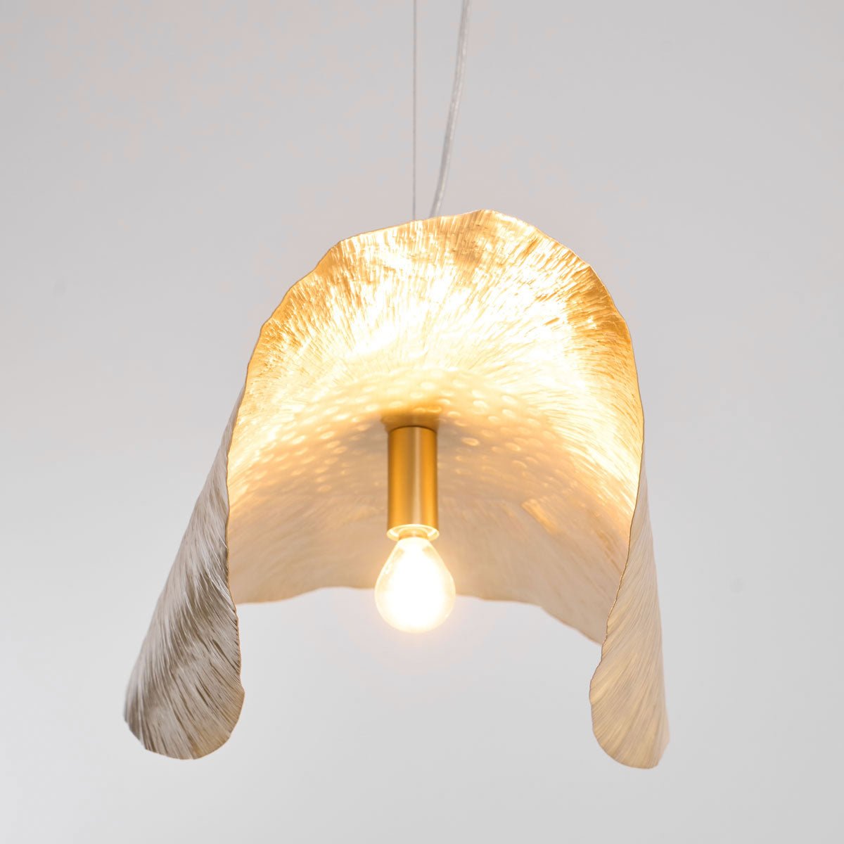 Hammered Pendant Light