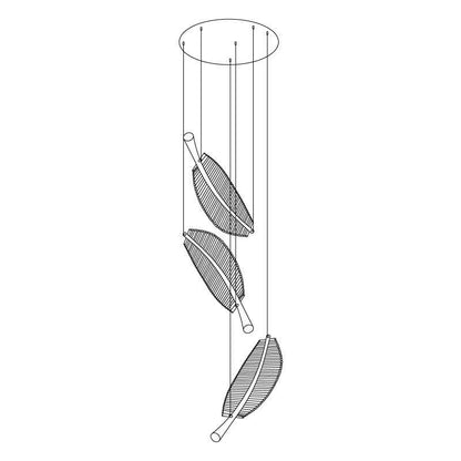 Leaf LED Chandelier