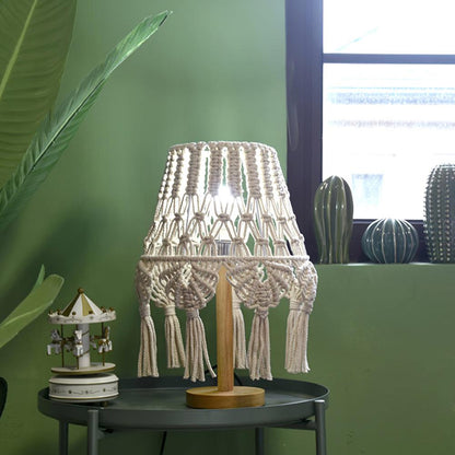 Macrame Table Lamp