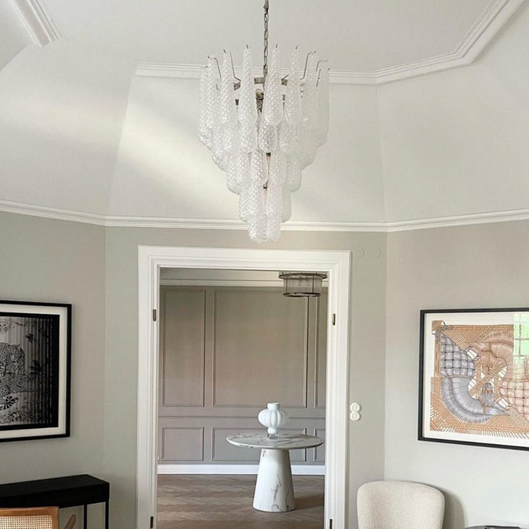 Murano Glass Dewdrop Chandelier