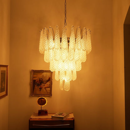 Murano Glass Dewdrop Chandelier