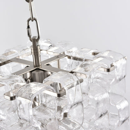 Murano Poliarte Interlocking Chandelier