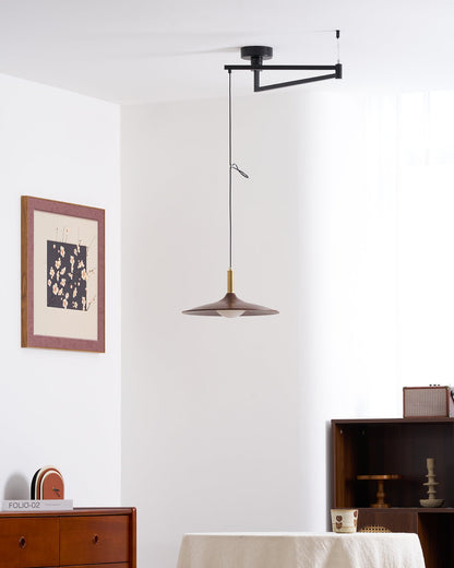 Crane Swing Arm Pendant Lamp