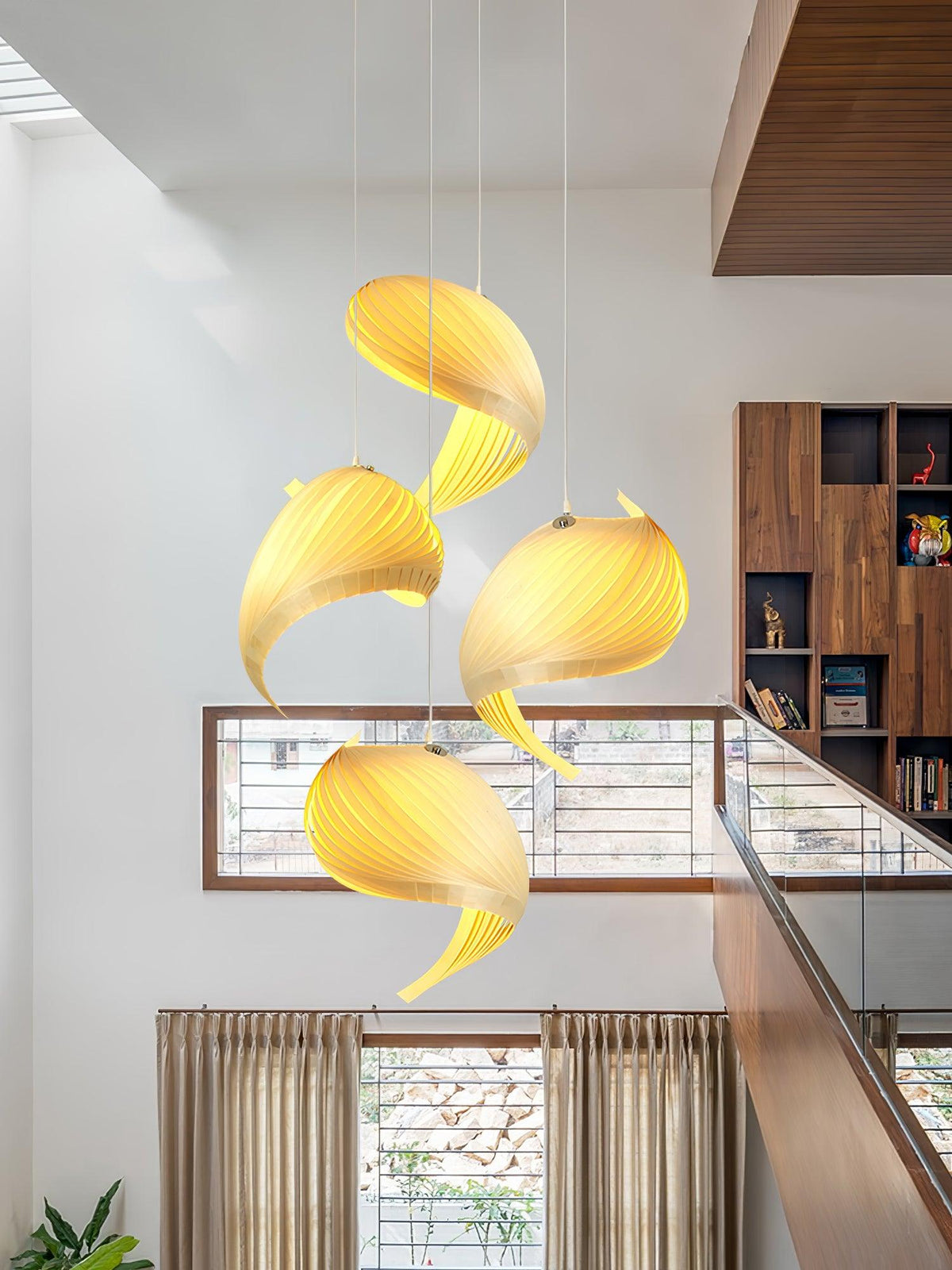 Nautilus Shell Pendant Light