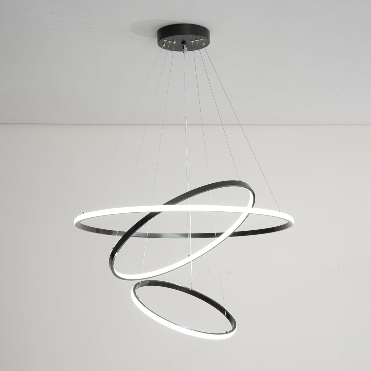 Orrery Rings Chandelier