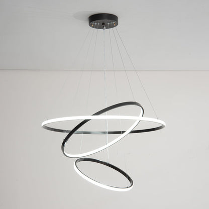 Orrery Rings Chandelier