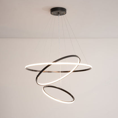 Orrery Rings Chandelier