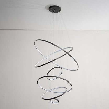 Orrery Rings Chandelier