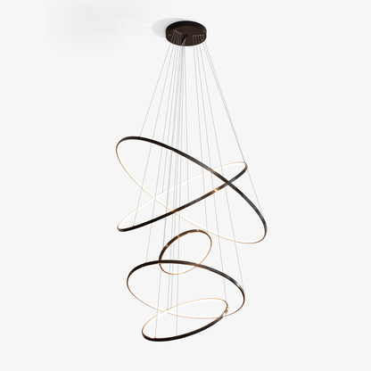 Orrery Rings Chandelier