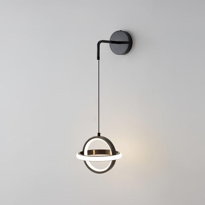 Oval Brass Wall Light
