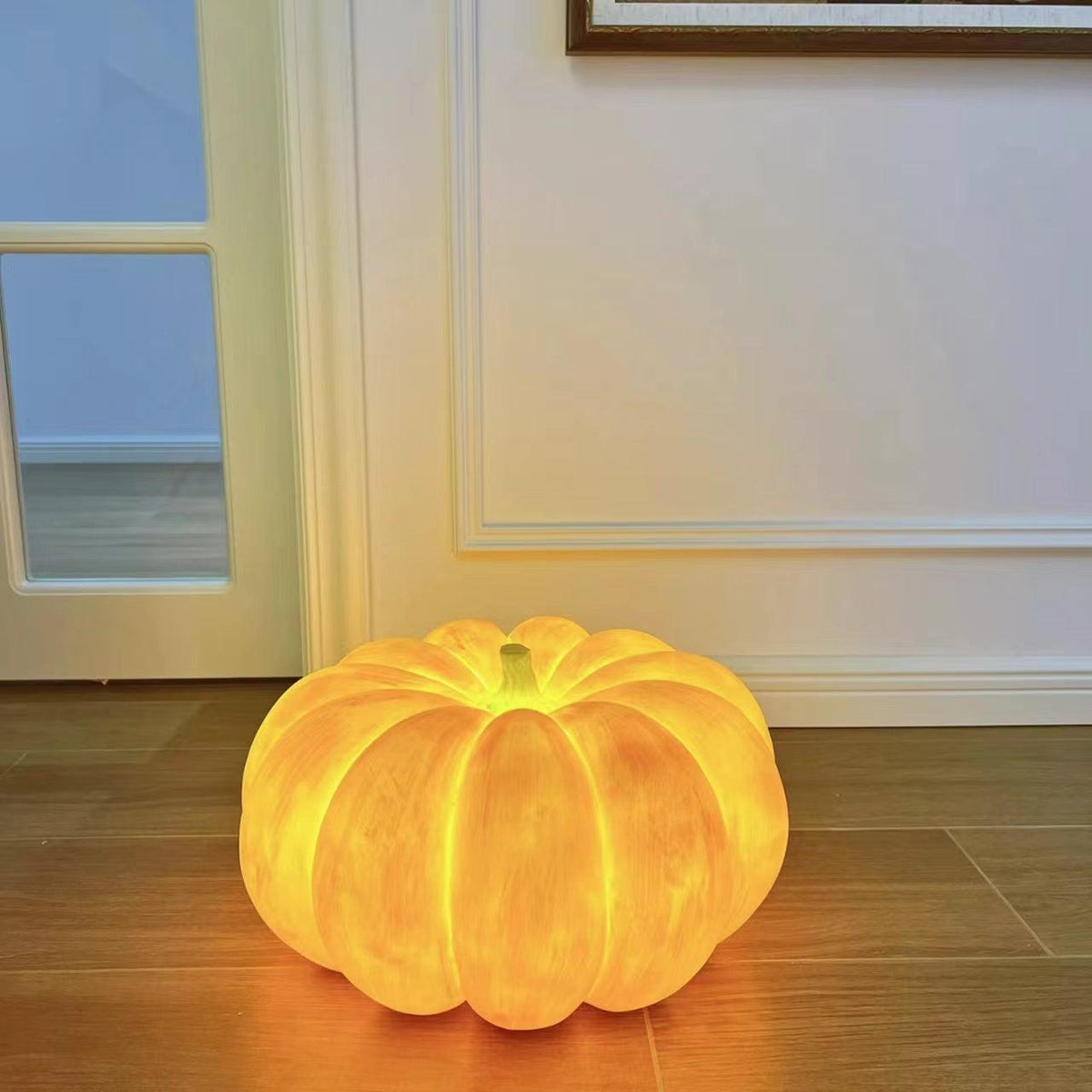 Portable Pumpkin Table Lamp