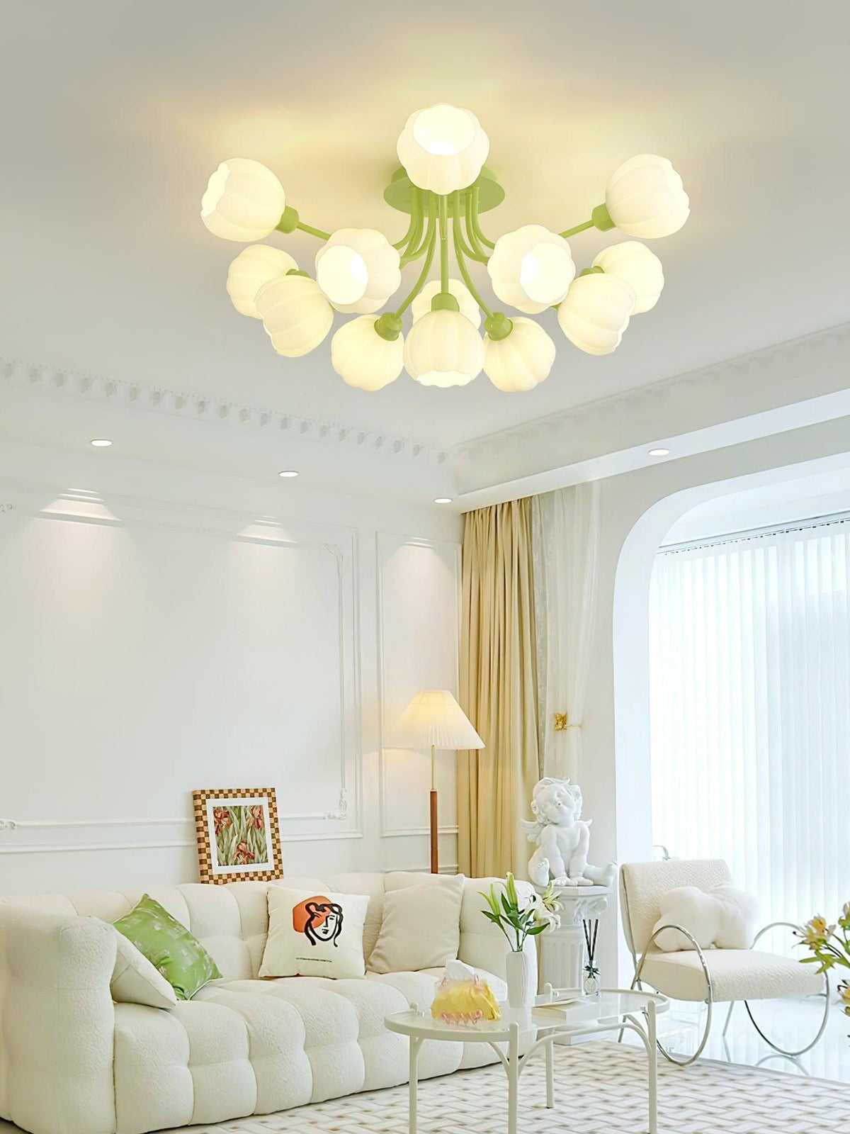 Pumpkin Matcha Ceiling Lamp