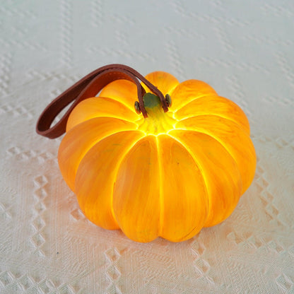 Portable Pumpkin Table Lamp