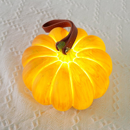 Portable Pumpkin Table Lamp
