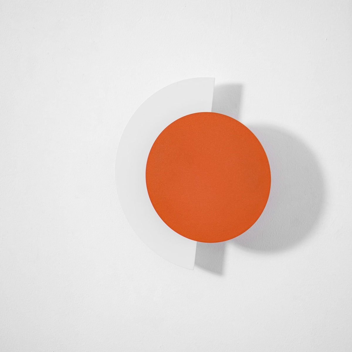 Rounded Abstract Art Sconce