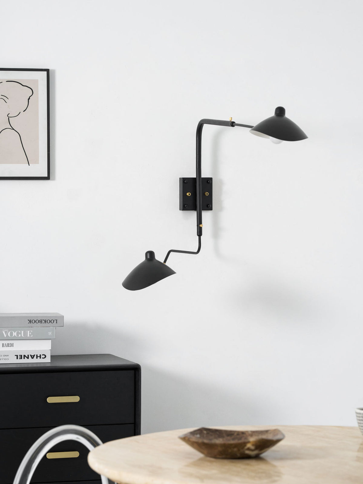 Serge Mouille Wall Sconce