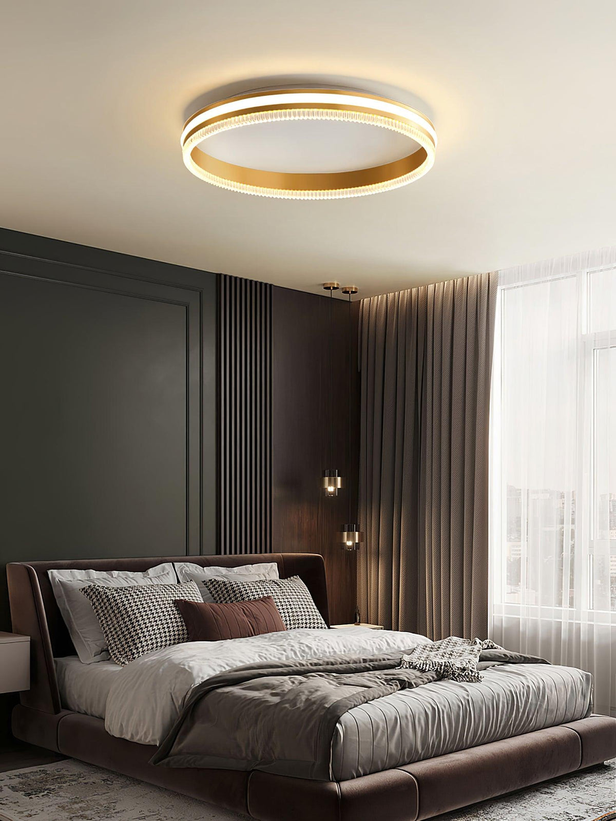 Simple Acrylic Ring Ceiling Light