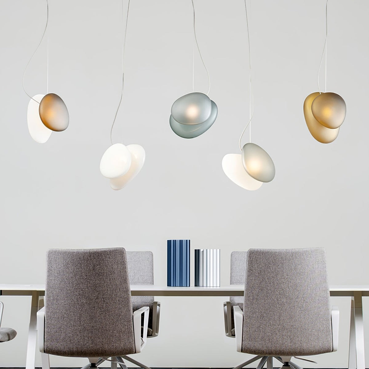 Translucent Frosted Glass Pendant Light