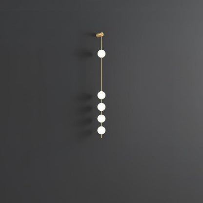 Vertical Balls Wall Lamp
