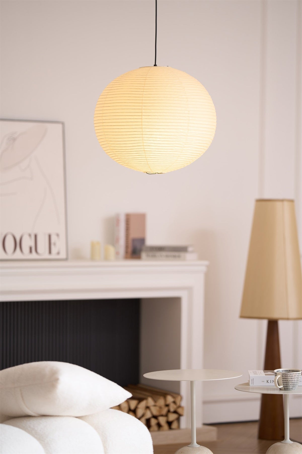Washi Paper A Pendant Lamp