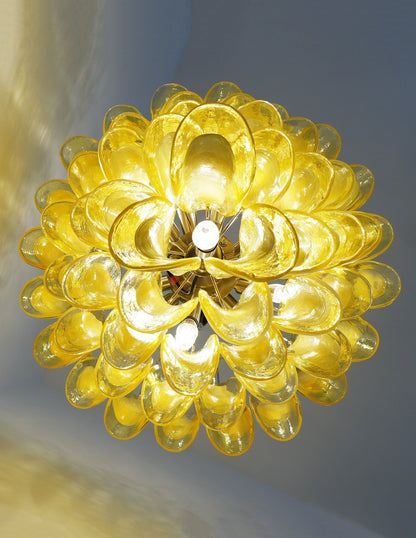 Wave Murano Glass Chandelier