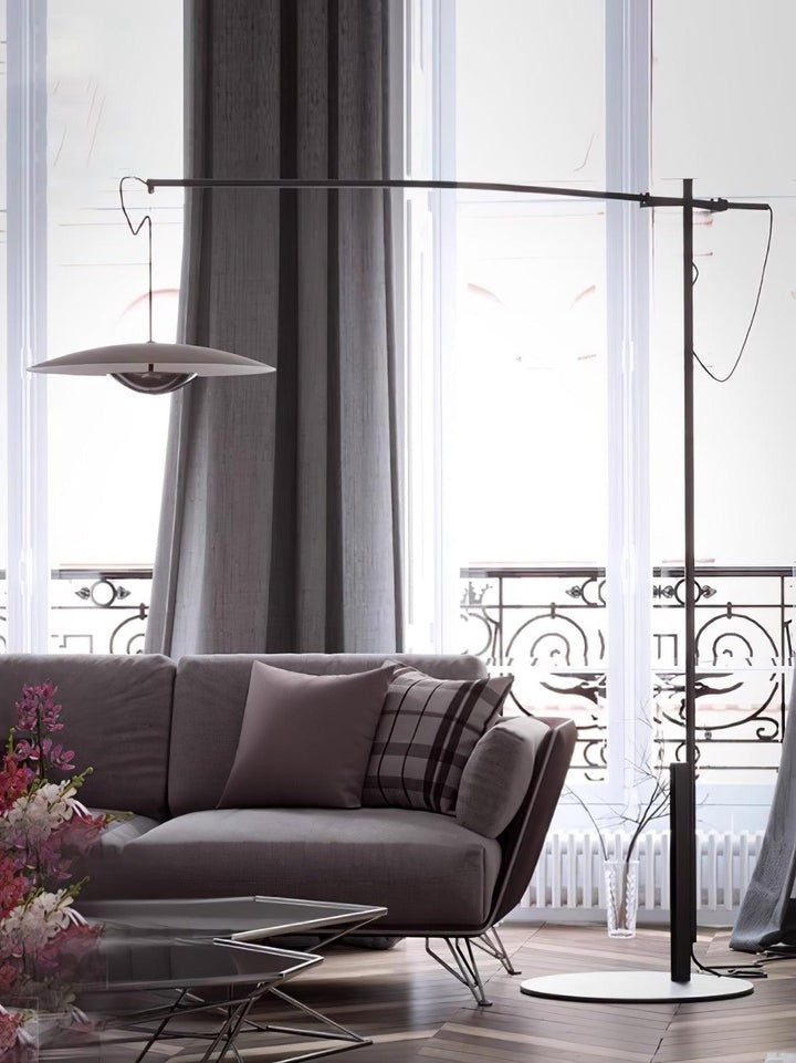 Adjustable Aluminum LED Directional Floor Lamp
