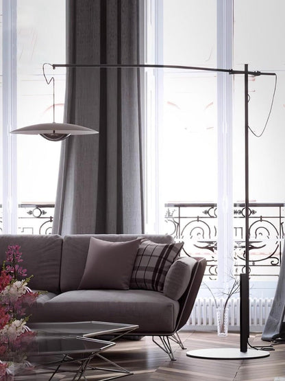 Adjustable Aluminum LED Directional Floor Lamp