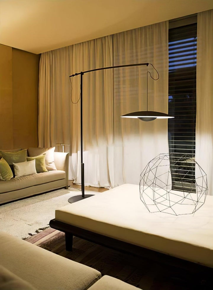 Adjustable Aluminum LED Directional Floor Lamp