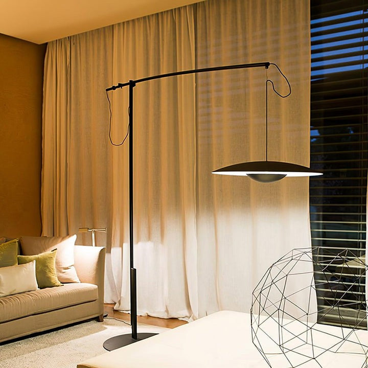 Adjustable Aluminum LED Directional Floor Lamp