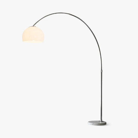 Adjustable Arched Marble LED Floor Lamp