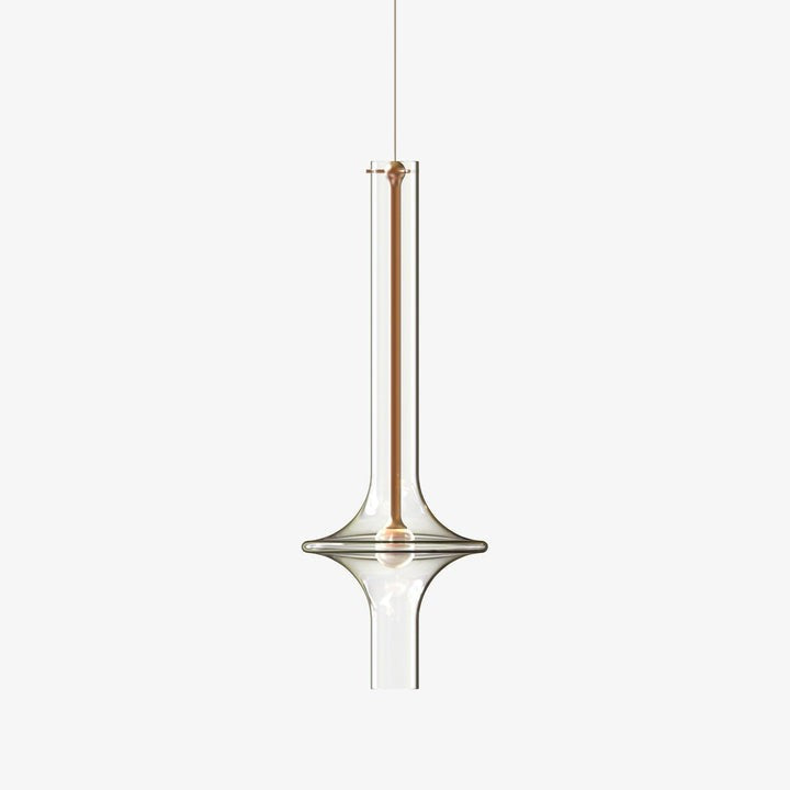 Adjustable Borosilicate Glass LED Suspension Lamp