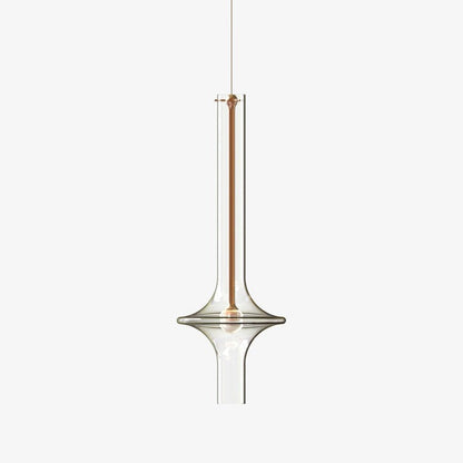 Adjustable Borosilicate Glass LED Suspension Lamp