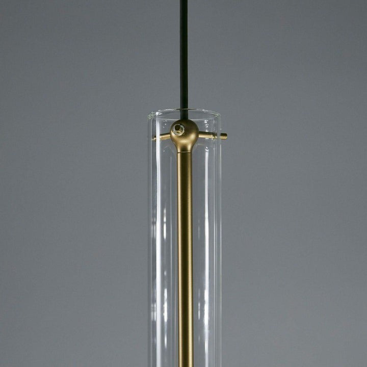 Adjustable Borosilicate Glass LED Suspension Lamp