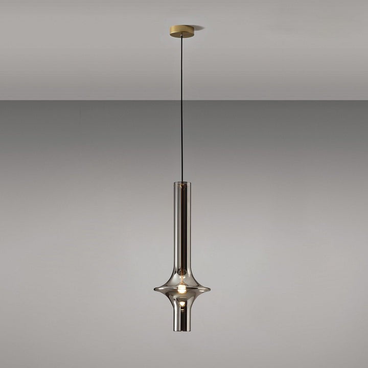 Adjustable Borosilicate Glass LED Suspension Lamp