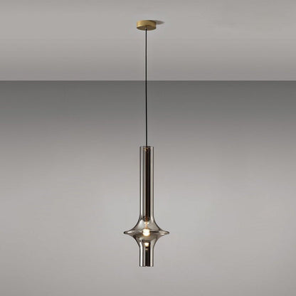 Adjustable Borosilicate Glass LED Suspension Lamp
