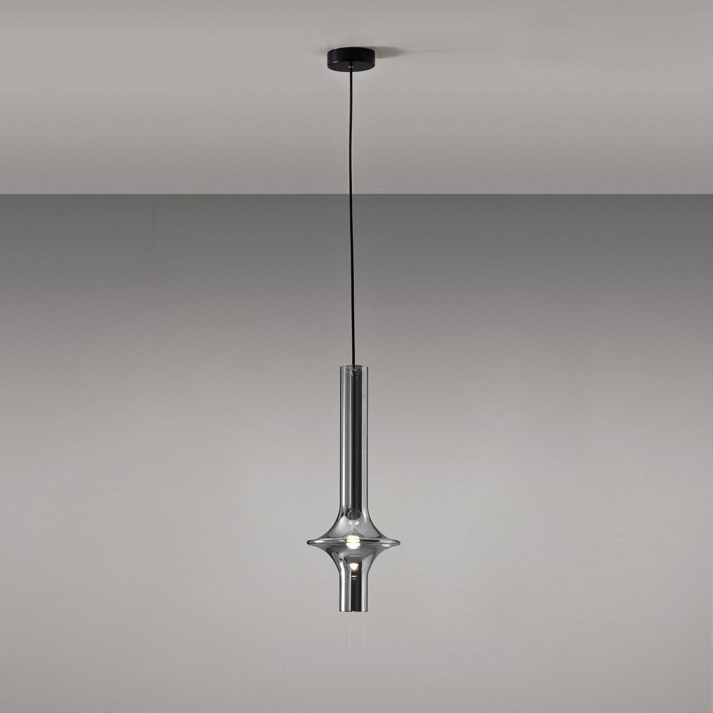 Adjustable Borosilicate Glass LED Suspension Lamp