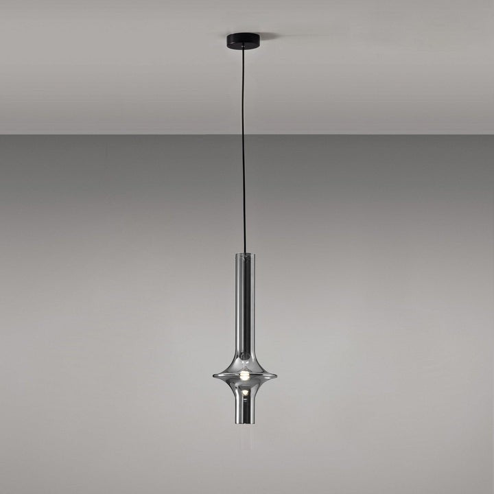 Adjustable Borosilicate Glass LED Suspension Lamp