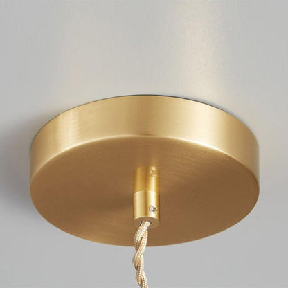 Adjustable Clear Glass Farmhouse Pendant Light