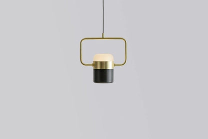 Adjustable Frosted Glass Pendant Ceiling Light