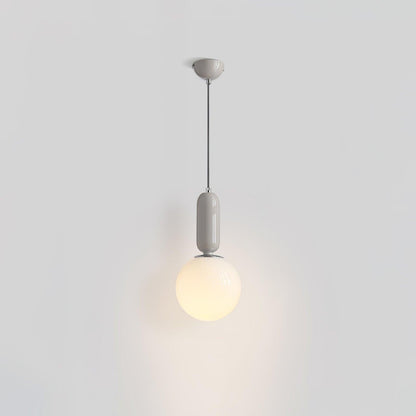 Adjustable Glass Globe Pendant Light for Modern Interiors