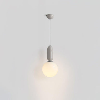 Adjustable Glass Globe Pendant Light for Modern Interiors